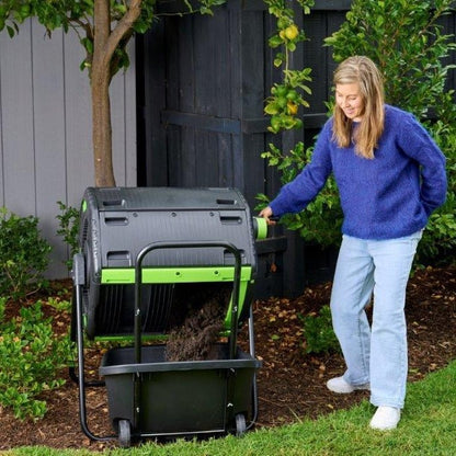 NEW 48 Gal. Geared Compost Tumbler - mazeproducts