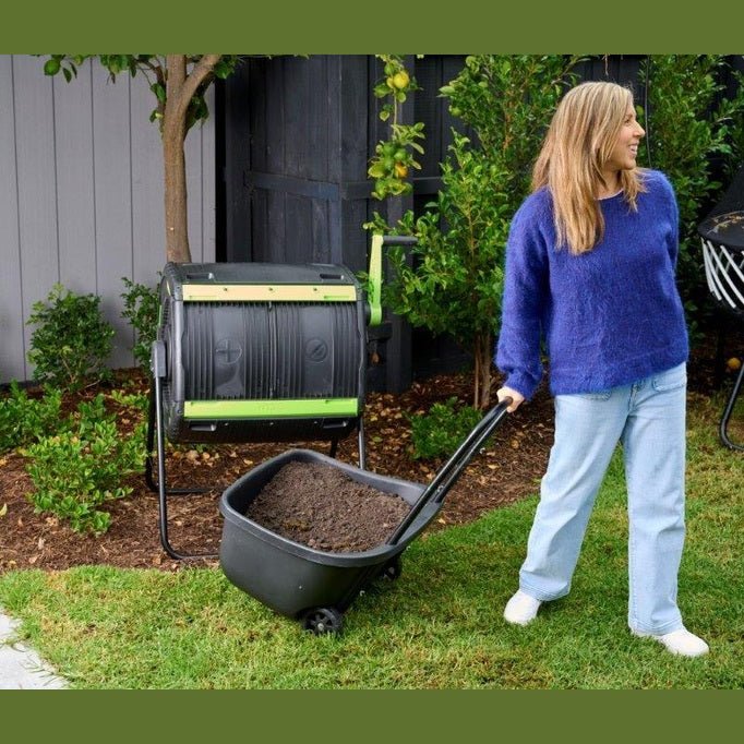NEW 48 Gal. Geared Tumbler with Cart – Maze US
