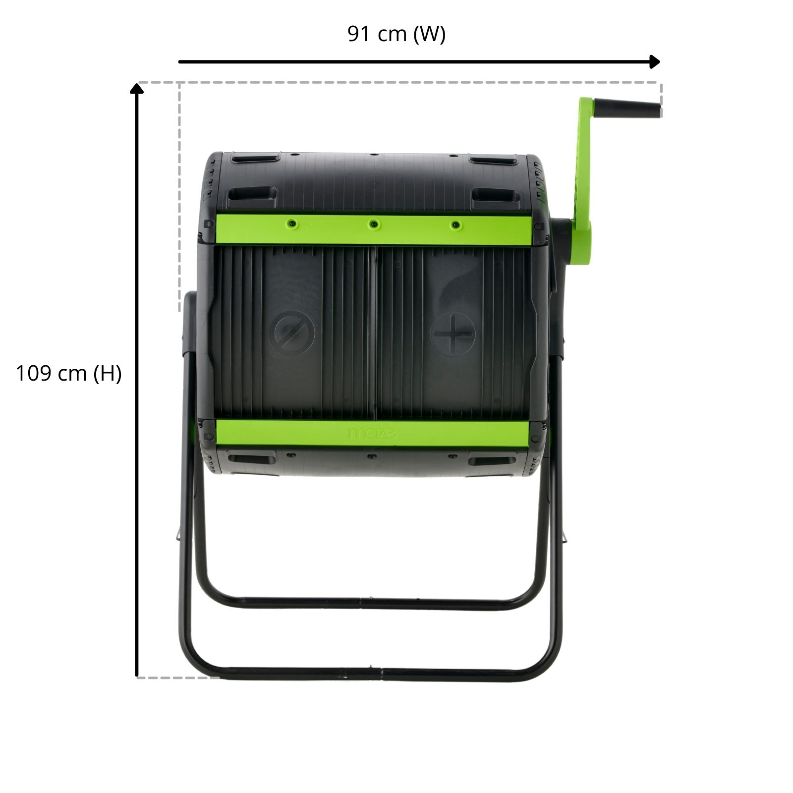 NEW 48 Gal. Geared Tumbler with Cart – Maze US