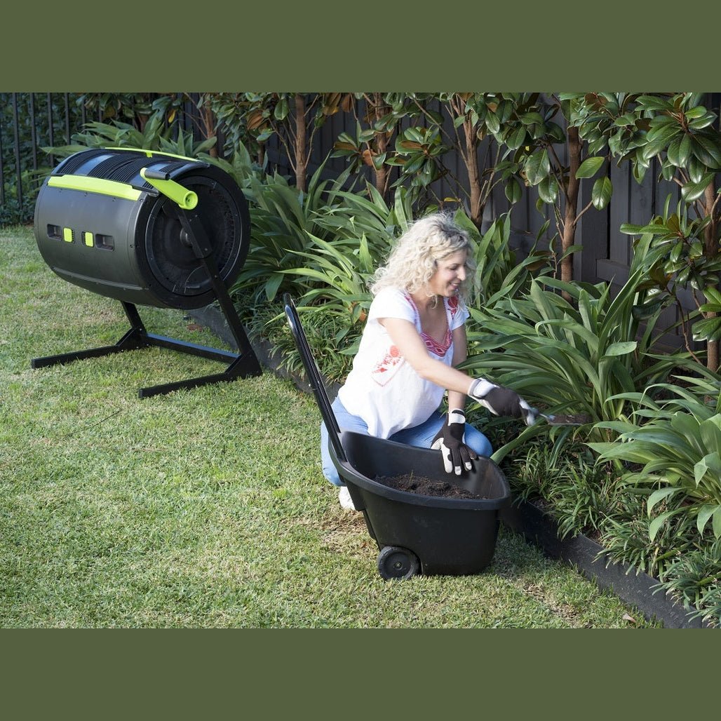 65G MAZE Compost Tumbler with Composting Cart – Maze US