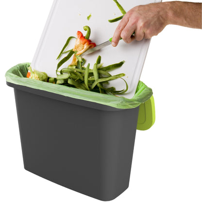 Compost Caddy Slim 2.4 Gal. (9lt) + 20 Compostable Bags - mazeproducts