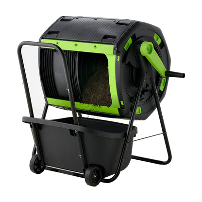 NEW 48 Gal. Geared Compost Tumbler - mazeproducts